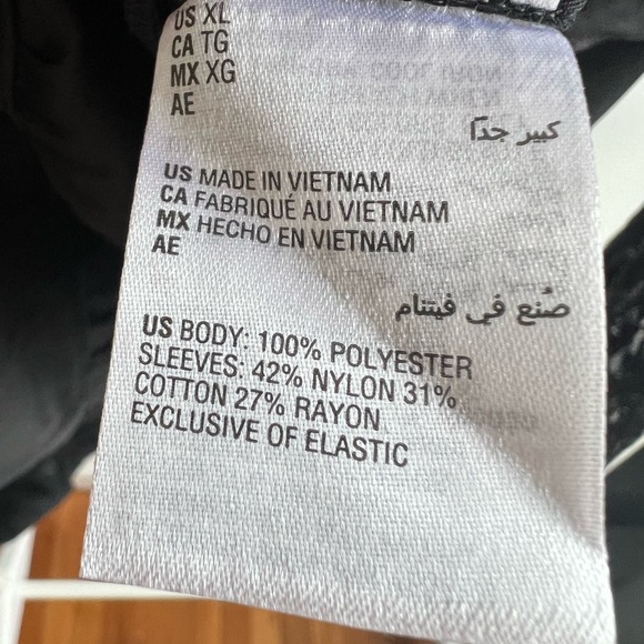 NWT INC XL Women's Lace-Sleeve Blouse - Picture 11 of 11